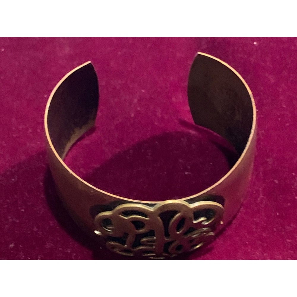 Vintage Metal Copper Bangle.